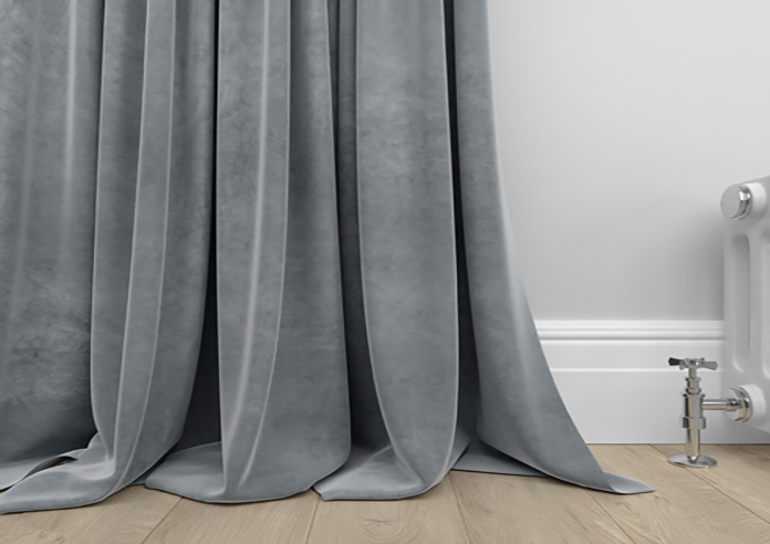 Velvet Opulence (Blackout), Storm Grey - Made to Measure Curtains - Image 6